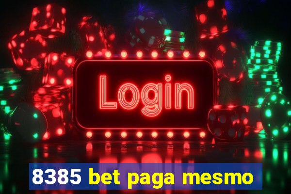 8385 bet paga mesmo